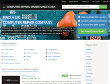 Tablet Screenshot of computer-repairs-maintenance.co.uk